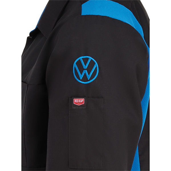 Side view of a volkswagen shirt